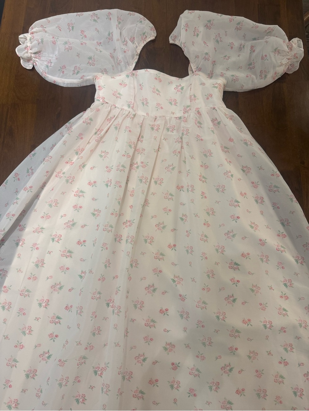 Worth Collective The Mona Maxi Dress – Blush Floral – Size S - Picture 3 of 5